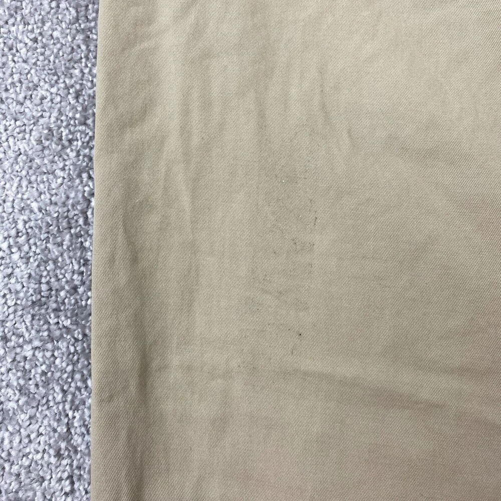 Gap Straight Fit Chino Pants Men's 28x30 Tan Flat Front Slash Pocket Cotton - Picture 6 of 11